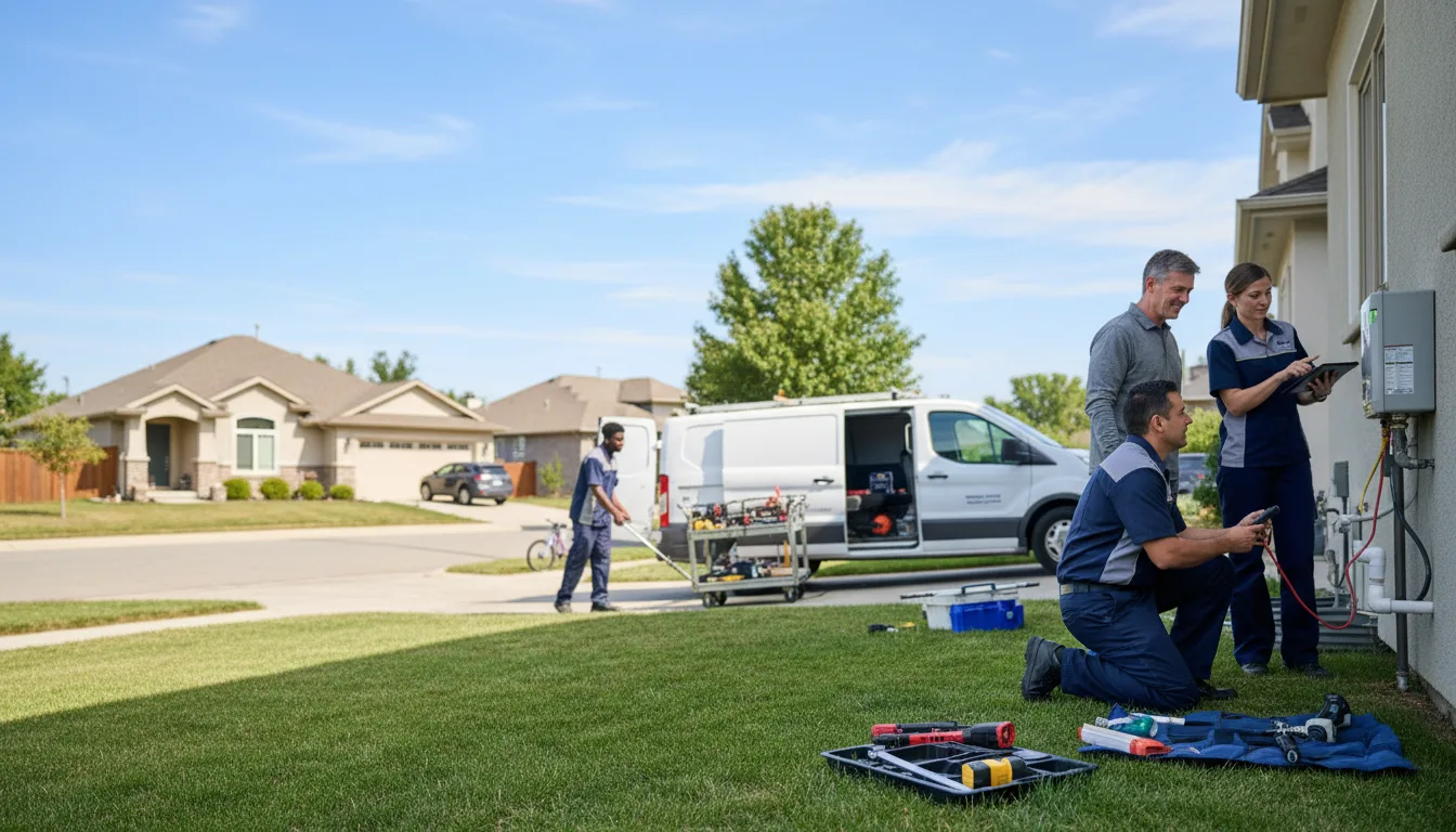 Tankless water heater service in Sterling, MA